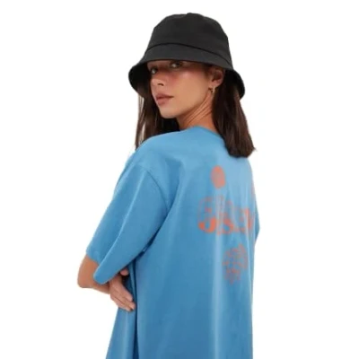 Image of Trendyol FeMan Regular fit Basic Crew Neck Knit T Shirt Indigo