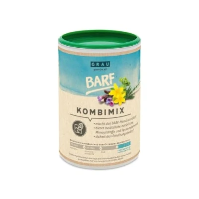 Image of GRAU Original BARF Combination Mix, Complete Mix for BARFing, Natural All Round Care, Pack of 1 (1 x 400 g), Feed Supplement Dogs
