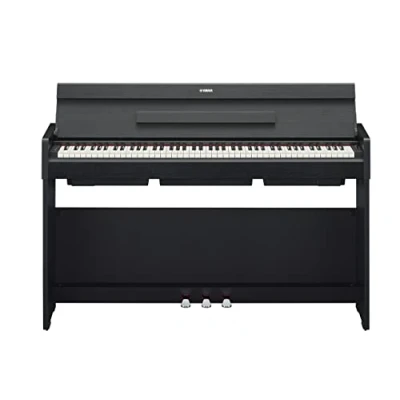 Image of Yamaha ARIUS YDP S35 Digital Piano Modern and Stylish Home for Hobbyists, Authentic Acoustic Playability, in Black