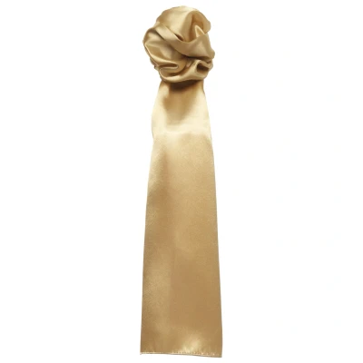 Image of Premier Scarf Ladies/Womens Plain Business (Gold) Yellow One Size