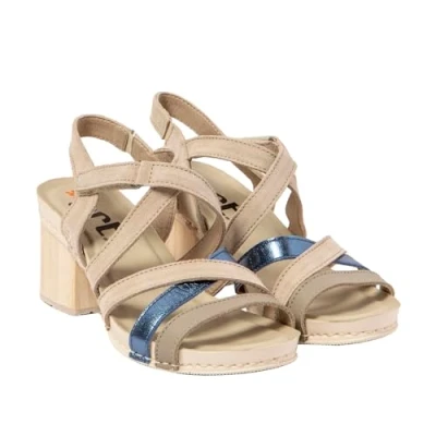 Image of ART Women&#039;s 1877 I Wish Sandal, Nappa Multi Cream, 9 UK