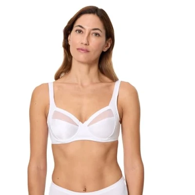 Image of Playtex Bra Woman Perfect Silhouette Underwire x1, White, 36DD