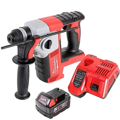 Image of Milwaukee M18BH 18V Compact SDS Hammer Drill with 1 x 5.0Ah Battery &amp; Charger