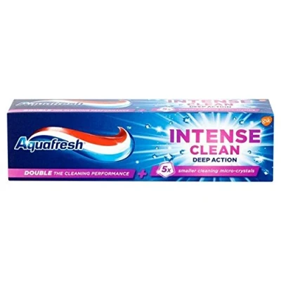 Image of Aquafresh Intense Clean and Deep Action Toothpaste, 75 ml