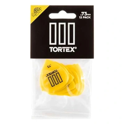 Image of Jim Dunlop 462P.73 Tortex III Player Pack (Pack of 12)