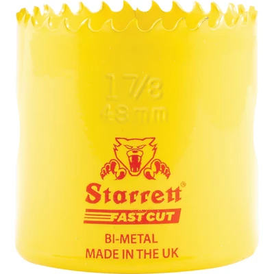 Image of Starrett Fastcut Bi Metal Holesaw 48mm