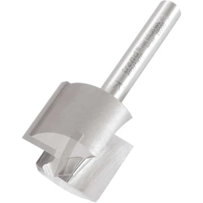 Image of Trend Professional Straight Two Flute Router Cutter, 1/4 Inch Shank, 24mm Cut Diameter &amp; 19mm Length, Tungsten Carbide Tipped, 4/72X1/4TC