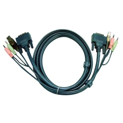 Image of Aten 2L 7D03U 3m DVI KVM Cable