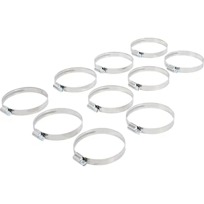 Image of BGS 8095 60x80 Hose Clamps Stainless 60 x 80 mm 10 pcs.