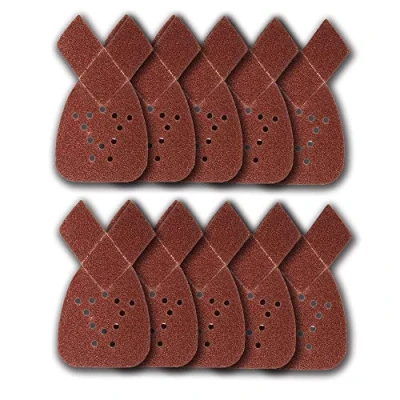 Image of 40PCS Mouse Sanding Sheets 40/60/80/120 Grit Fit Black and Decker Detail Palm Sander