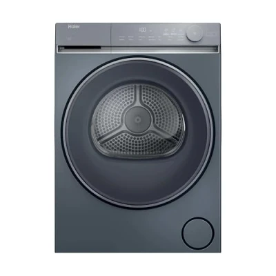 Image of HAIER X Series 7 HD100 C367GU1 UK WiFi enabled 10 kg Heat Pump Tumble Dryer Graphite, Silver/Grey