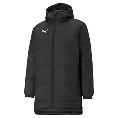 Image of Puma Mens Bench Padded Football Jacket Black Size 2XL