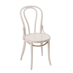 Image of Fameg Bentwood Bistro Side Chairs Whitewash (2 Pack)