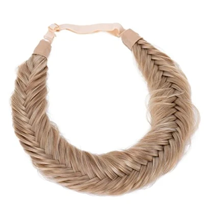 Image of CAISHA Braided Hairpiece Hairband Headband Hair Accessories Blonde Mix HZ305