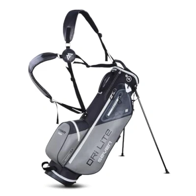Image of Big Max Dri Lite Seven G Stand Bag (Grey/Black)
