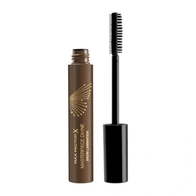 Image of Max Factor Masterpiece Divine Brow Lamination Gel 003 Medium, 2 Sided Applicator, Salon Like Lamination, Combs &amp; Lifts, Non Crunchy But Strong Hold, Eye Lift Effect, Ultimate Precision
