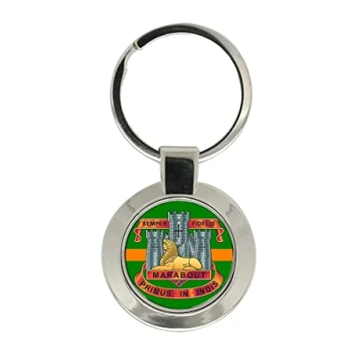 Image of Devonshire and Dorset Light Infantry, British Army Key Ring