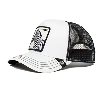 Image of Goorin Bros. Men&#039;s The Farm Unisex Klassische Verstellbare Trucker Kappe Baseball Cap, White (Exxxtreme), One Size
