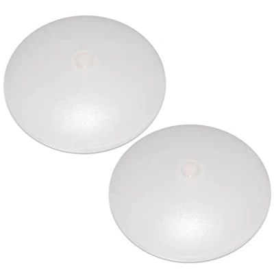 Image of Dream Lighting 12v Ceiling Lights Warm White for Caravan Campervan Motorhome Camper Van Interior LED with Night Visible Switch 3000K 4.5 inch Round