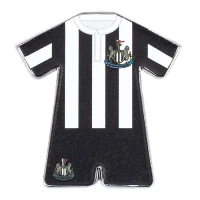 Image of compatiable with Newcastle United F.C. Official Kit Shape Metal Pin Badge