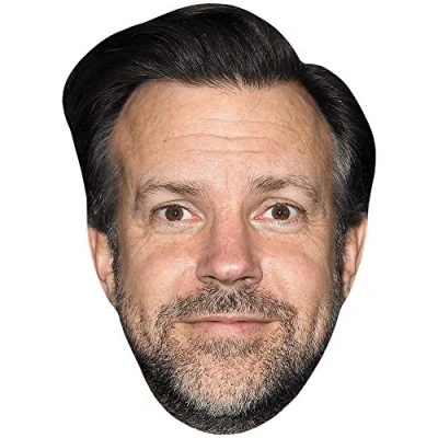 Image of Jason Sudeikis (Beard) Celebrity Mask, Flat Card Face, Fancy Dress Mask