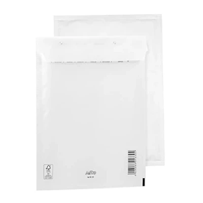 Image of Bantex E5 240 x 275 mm 15/E White Bubble Envelopes with Self Adhesive Seal Pack of 100