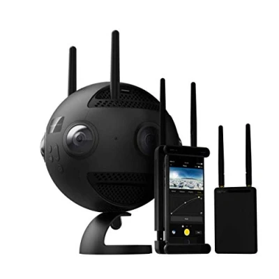 Image of Insta360 Pro 2 Professional 8K 3D camera with 6 f / 2.4 HD single lenses, 360 video recording up to 8K, megapixel photo, RAW, HDR, Wi Fi connection, Black