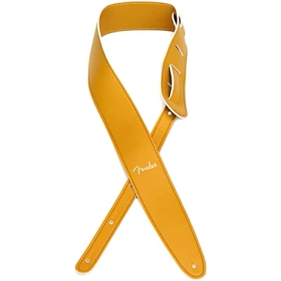 Image of Fender Vegan Leather Strap Guitar Width 6.3 cm Butterscotch Blonde (0990647050)