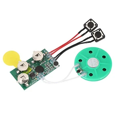 Image of VBESTLIFE Greeting card chip, 120 second recordable sound audio chip module for DIY HomeMade Cards, gift boxes, invitations.