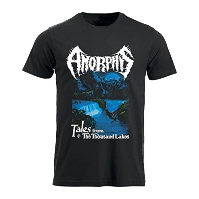Image of Amorphis &#039;Tales from The Thousand Lakes&#039; (Black) T Shirt (Large)