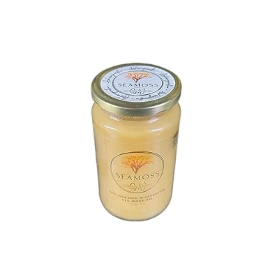 Image of Sea Moss Gel, Made with Wildcrafted, Organic Irish from Grenada. Vegan. Dr Sebi Approved. (Ashwagandha, 500ml)