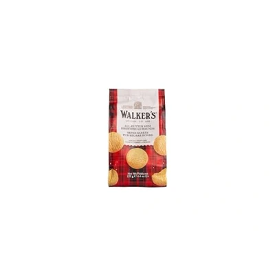 Image of Walker&#039;s Shortbread Mini Rounds Bag, Traditional Pure Butter Scottish Recipe, 125g