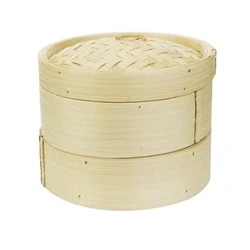Image of Vogue Bamboo Food Steamer 203mm