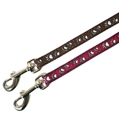 Image of Rosewood Pawprint Cat Harness and Lead, Medium