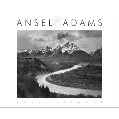 Image of Ansel Adams 2026 Wall Calendar: Authorized Edition (Monthly Calendar)