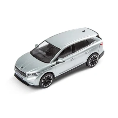 Image of Skoda 5LA099300F7B ENYAQ iV Miniature Car 1:43 Scale Silver