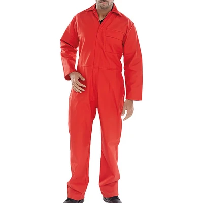 Image of Fire Retardant Boilersuit Red 36