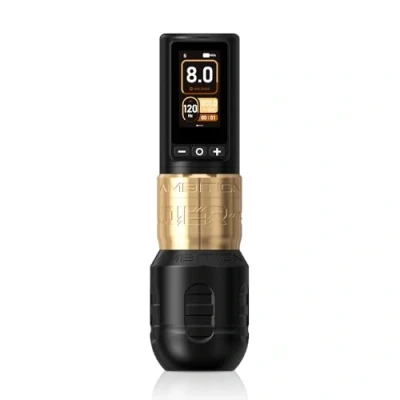Image of Ambition Soldier 270 Wireless Tattoo Machine with g.cm High Torque Brushless Motor Rotary Cartridge Pen 2400mAh Power Touch Buttons LED Digital Display Equipment for Artists
