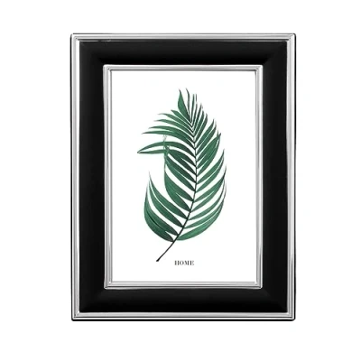 Image of Inov8 Framing Tarnish Resistant Silver Plated Picture Frame Line/Black Design for 7x5 Inch (18x12cm) Photo