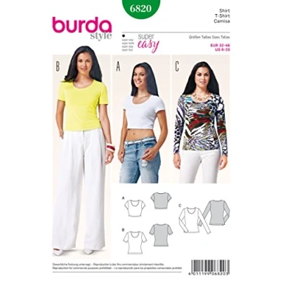 Image of Shirt, Burda 6820