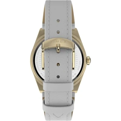 Image of Timex Women Analog Quartz Watch with Leather Strap TW2V80500VQ