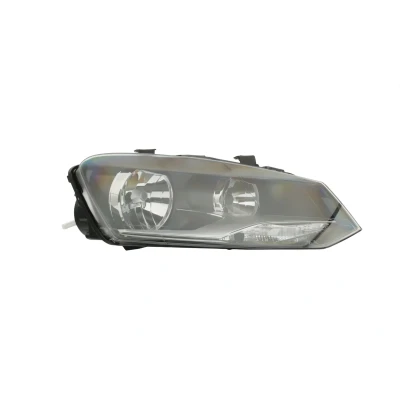 Image of 6R1941008E, 6R1941008F Headlights TYC 20 12035 15 2 right H7 for hand traffic without electric motor VOLKSWAGEN: Polo V Hatchback