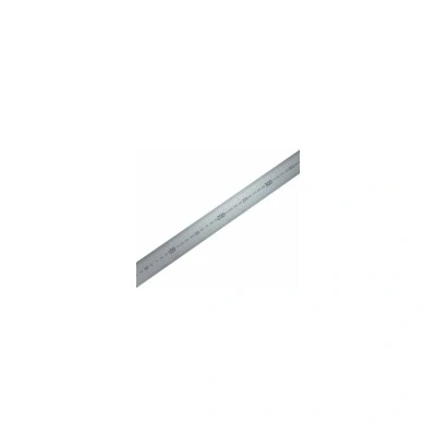 Image of Fisher Satin Chrome Rule 1m/39in Marked to 36in