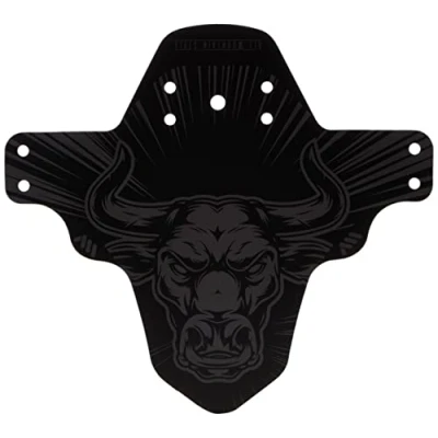 Image of All Mountain Style AMS Front Mudguard Fits 26’’,27.5’’,29’’, Bull/Grey