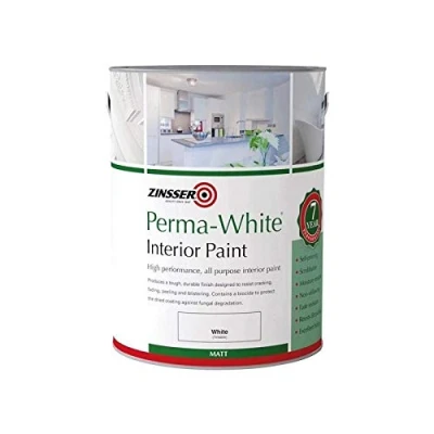 Image of Zinsser Perma White Matt 1 Litre