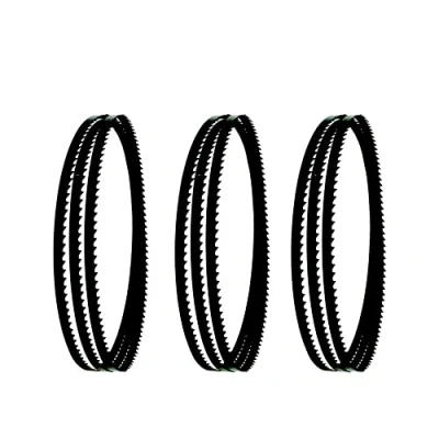 Image of 3pcs 1400mm / 12mm 0.36mm (6 T, 10 15 T) Bandsaw Blade For HBS30 Scheppach(10 TPI)