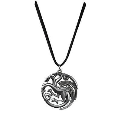 Image of The Noble Collection Game of Thrones Targaryen Sigil Pendant (Costume)