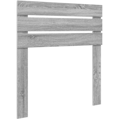 Image of vidaXL Headboard with Grey Sonoma 80 cm Engineered wood