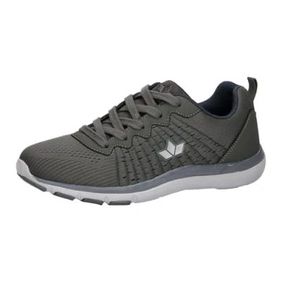 Image of Lico Unisex Eclipse Trainers, Grey Navy, 8 UK