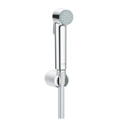 Image of GROHE Tempesta F Trigger Spray 30 Wall Holder Set with Control Hand Shower Easy Clean Design In Durable Chrome Finish Twistfree Hose Made Germany 26353000